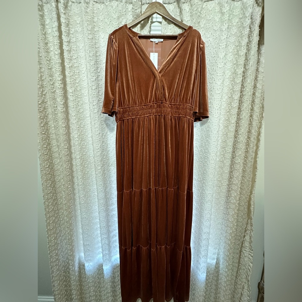 Baltic Born Artemis Velvet Maxi Dress 3x